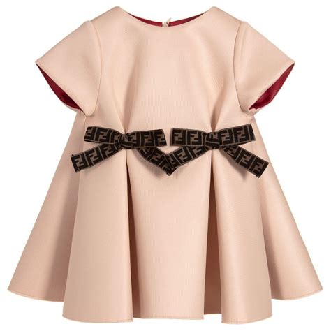 fendi toddler dress|fendi outfits for girls.